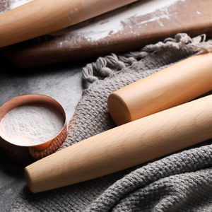 Rouleau à pâtisserie conique en bois personnalisé pour la pâtisserie, la fondante, la croûte de tarte, les biscuits, les pâtisseries, outil de cuisine provenant d'un fabricant de premier plan - Product Image 4