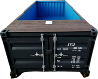 Piscine Conteneur de Transport Compacte en Fibre de Verre Hors Sol avec Fenêtre – Offre Spéciale