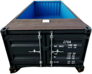 สระว่ายน้ำคอนเทนเนอร์ขนาดเล็ก ราคาประหยัด พร้อมหน้าต่าง สำหรับติดตั้งบนพื้นดิน ทำจากไฟเบอร์กลาส - Product Image 4