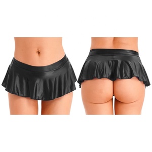 <span class=keywords><strong>Minigonna</strong></span> Lucida da Donna a Vita Bassa, Copricostume da Spiaggia per Feste <span class=keywords><strong>in</strong></span> Piscina, Abito da Ballo per Donna - Product Image 2