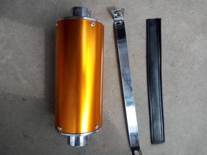 Piezas de Motocicleta para Vehículos Todoterreno, Tubo de Escape Externo y Silenciador de 110cc y 125cc - Product Image 3