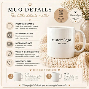 Custom Logo Personalized Glass Mug Gift Box Set with Knitted Blanket Low MOQ for Holiday &amp; Wedding <strong>Presents</strong> - Product Image 5