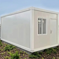 Conteneur pliable modulaire moderne préfabriqué en acier toilette extérieure portative de douche de WC pour l'usage de magasin de maison d'usine