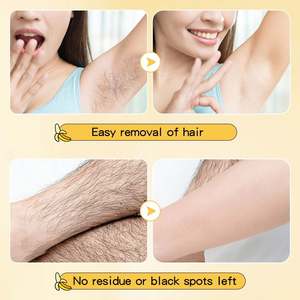 SADOER OEM ODM Etiqueta Privada cuerpo Natural Banana suave crema depilatoria calmante <span class=keywords><strong>Intimas</strong></span> Bikini indoloro para mujeres - Product Image 6