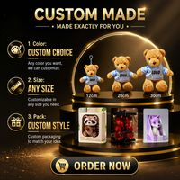 Figurine en peluche personnalisée en usine, personnage de dessin animé mignon, broderie, fille violette, figurine d'action en peluche avec vêtements
