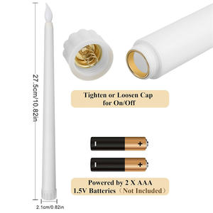 3D gerçek alev koni titrek mum uzaktan kumanda LED simülasyon mumluk cadılar bayramı noel kilisesi düğün yeni yıl - Product Image 2