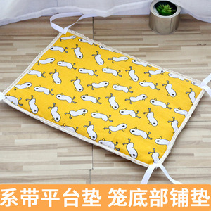 <b>Cat</b> Cage Platform <b>Mat</b> Rectangle Cartoon Pattern Cotton Fill Hand Wash Four Seasons Pet Bed For <b>Cat</b> - Product Image 3