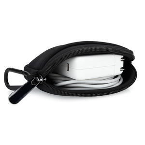 Nouvelle pochette de rangement en néoprène pour petits accessoires, sac technologique, porte-monnaie en néoprène, poche zippée, sac de rangement pour câble de chargeur - Product Image 3