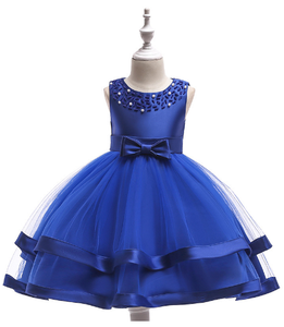 Vendita calda di pizzo per ragazze abiti da sera per cena abiti da ragazze di fiori nuovi abiti eleganti in pizzo per bambini - Product Image 5