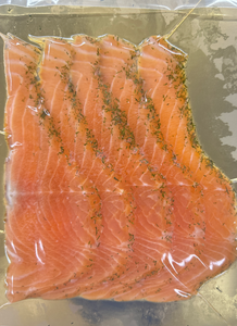 Filet de truite de saumon fumé surgelé en tranches Filet de poisson de saumon fumé de haute qualité - Product Image 3