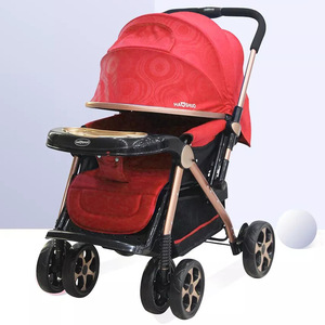 รถเข็นเด็กฮอทมัม 3 in 1 พร้อมเปลนอน/รถเข็นเด็ก 3 in 1 คุณภาพสูง พร้อมตะกร้าสำหรับนอน - Product Image 6