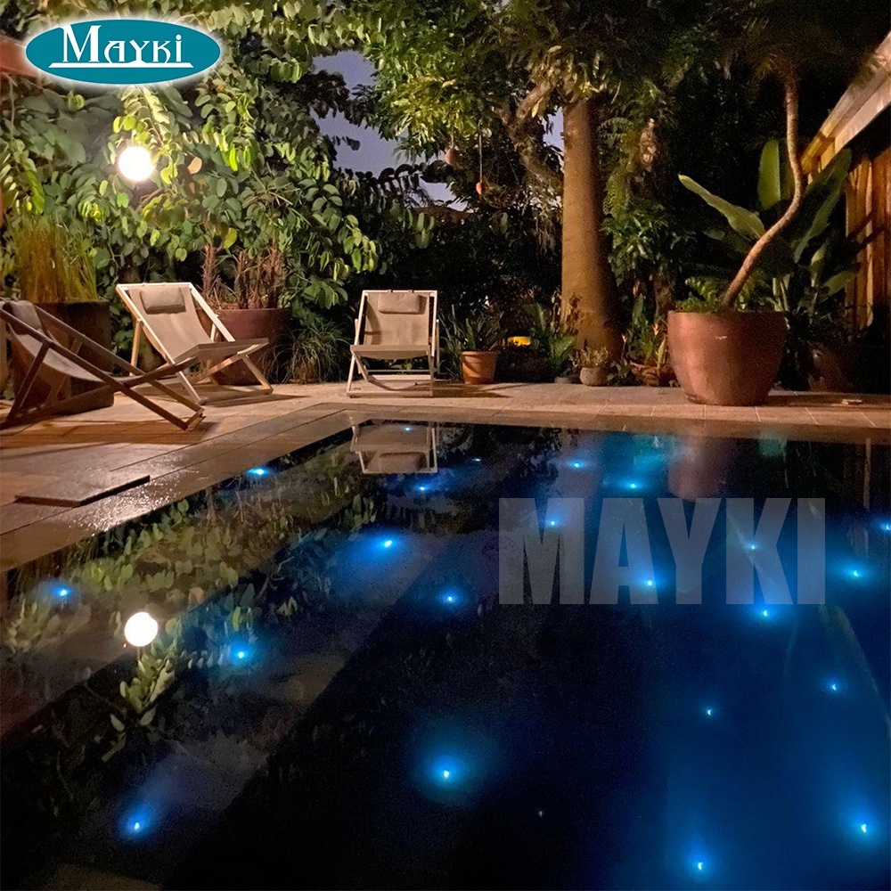 Color-changing Pool Lights Starlight Kit Twinkle Fiber Optic Pool Star Lights