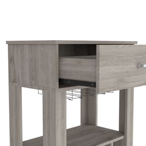 DB deposito E-SHOP grigio chiaro Margh Bar carrello cassetto elegante soluzione di archiviazione - Product Image 5