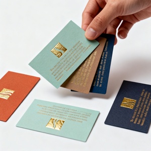Tarjetas de Visita Personalizadas a Todo Color, Impresas por Ambas Caras, con Relieve, en Papel Offset y Cartón, para Promocionar Negocios, Ferias Comerciales y Exposiciones - Product Image 1