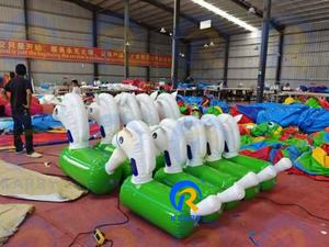 Cheval gonflable <span class=keywords><strong>de</strong></span> course Derby gonflable hermétique Pony Hop Bouncy Horse pour <span class=keywords><strong>jeu</strong></span> <span class=keywords><strong>de</strong></span> course <span class=keywords><strong>de</strong></span> chevaux pour enfants et adultes - Product Image 6