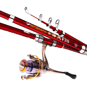 Caña de Pescar Telescópica Guangwei Xiaohaitian de 3.6m, Fibra de Carbono Extra Dura, para Pesca en Mar, Lanzamiento Largo, Agua Salada, Playa, Barco - Product Image 5