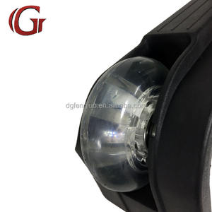 Ruedas de Repuesto Transparentes de Plástico Negro para Bolsas de Viaje, Ruedas Giratorias de 360 Grados para Bolsas de Golf - Product Image 6