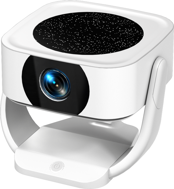 The NEW Portable LCD LED Video Projector With Android 13 System HD Mini Home Theater 3W Stereo Speaker Flip 720P