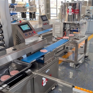 Machine de moulage de tarte au poulet fabricant de pain de viande pépite de côtelettes faisant la machine machine de moulage de bloc de viande de poisson - Product Image 2