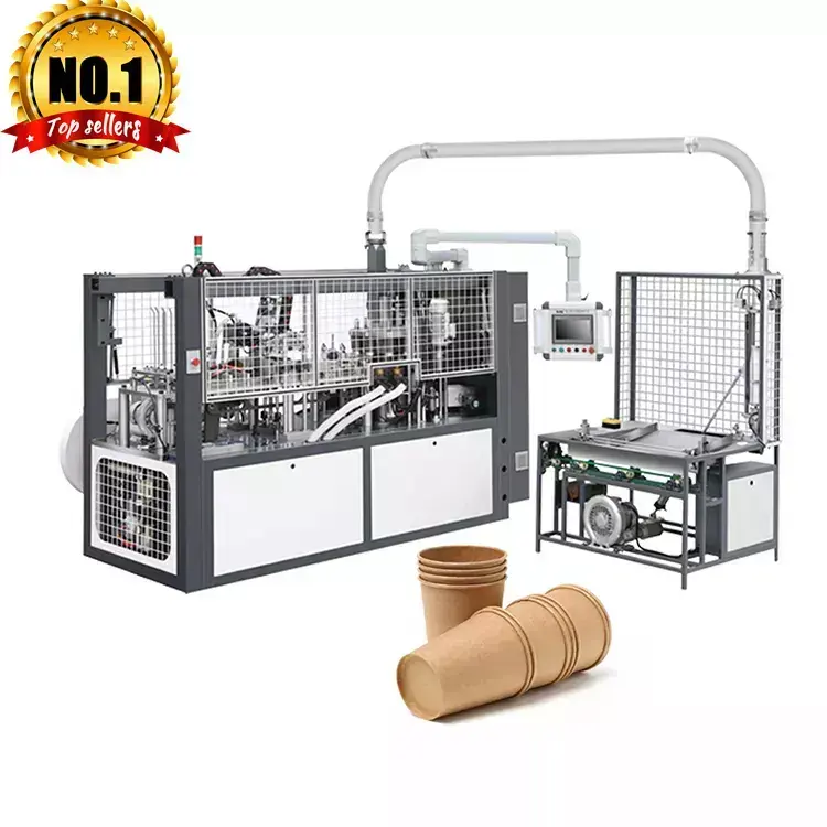 Nieuwe Kleine Papierproductmachines Dubbelwandige Wegwerpmachine Voor Het Maken Van Papieren Koffiekopjes