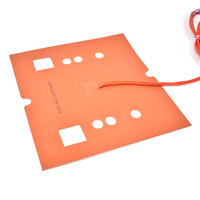 XIAOSHU Plaque chauffante industrielle en silicone 220V 2000W, chauffe-cuve isolé en caoutchouc silicone pour fûts d'huile