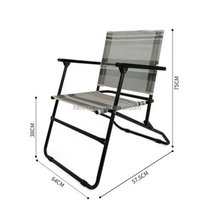 Chaise pliante d'extérieur imperméable de style britannique pour la plage, le camping, l'usage commercial, personnalisable, chaise taïwanaise - Product Image 5