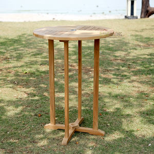 Table de bar Malta, en teck durable, est idéale pour toute maison, villa, hôtel ou complexe hôtelier, alliant élégance et fonctionnalité. - Product Image 2