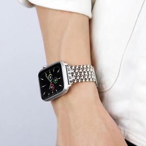 Bracelet de montre Upro Luxury Honeycomb Link pour Apple Watch 11 SE 10 9 8 7 6, bracelet en maille métallique réglable pour hommes et femmes - Product Image 2