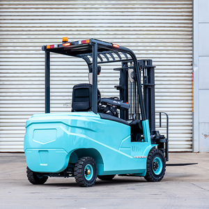 Carrelli elevatori elettrici cinesi ad alte prestazioni 1ton 3M 5M 6M Mini carrello elevatore elettrico promozionale leggero - Product Image 1