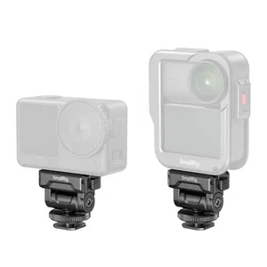 Soporte de Zapata Fría para DJI <span class=keywords><strong>Osmo</strong></span> Action 6/Nano, Montura de Liberación Rápida con Inclinación Ajustable de <span class=keywords><strong>160</strong></span>° y Amortiguación, Pivote con Orificio de 1/4"-20, de Aluminio - Product Image 4