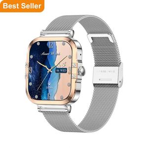 HK82 2025 Ladies Smart Watch 1.75 Inch AMOLED Screen NFC BT Call Blood Pressure Menstrual Monitor Waterproof IP67 Calendar - Product Image 2