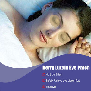 Patch oculaire végétalien naturel aux herbes pour soulager la fatigue oculaire, la myopie, la fatigue de la vue et favoriser le sommeil, avec myrtille et lutéine, et compresse froide - Product Image 4