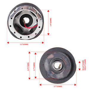 Adaptateur de base de volant Ford Mustang, roulement en alliage d'aluminium QR031 pour modèles 79-04 - Product Image 3