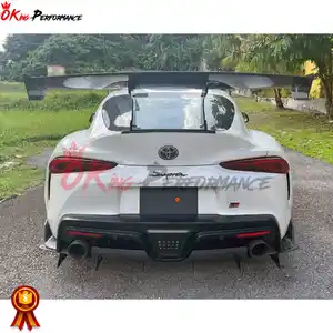 Toyota GR Toyota MK5 A90 A91 Bodykit için VA stil karbon Fiber Aero gövde kiti