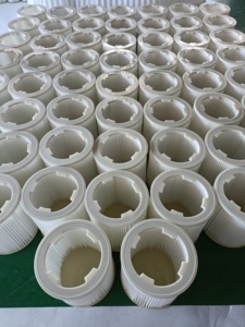 Có thể giặt xếp li <span class=keywords><strong>Polyester</strong></span> Dust Collector Cartridge Bộ lọc không khí cho Amano thiết bị - Product Image 6