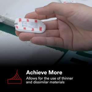 Cho hai mặt chịu nhiệt chết cắt Acrylic bọt Băng RP + 110gp áp lực nhạy cảm màu xám dày 1.1mm - Product Image 5