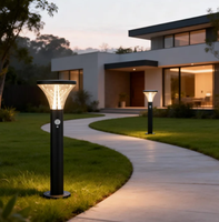 Lampe solaire LED de projection pour jardin extérieur, pelouse, villa, cour, allée, parc, décoration paysagère