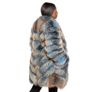 RXFurs Meilleurs magasins de vêtements pour femmes, <span class=keywords><strong>veste</strong></span> <span class=keywords><strong>en</strong></span> fourrure véritable pour femmes, couleur personnalisée, manteau <span class=keywords><strong>en</strong></span> fourrure naturelle pour femmes, manteau <span class=keywords><strong>en</strong></span> fourrure de renard pour l'hiver - Product Image 3