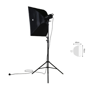 FB SLB t6090 xách tay có thể gập lại 60*90 inch ánh sáng mềm hộp liên tục chụp ảnh Video <span class=keywords><strong>Studio</strong></span> Softbox với dễ dàng thiết lập - Product Image 4