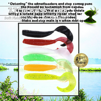 Leurres de pêche souples Yousya 7cm/3g, accessoires de plein air pour la truite, efficaces sur les poissons d'eau salée, le brochet, le bar et le saumon