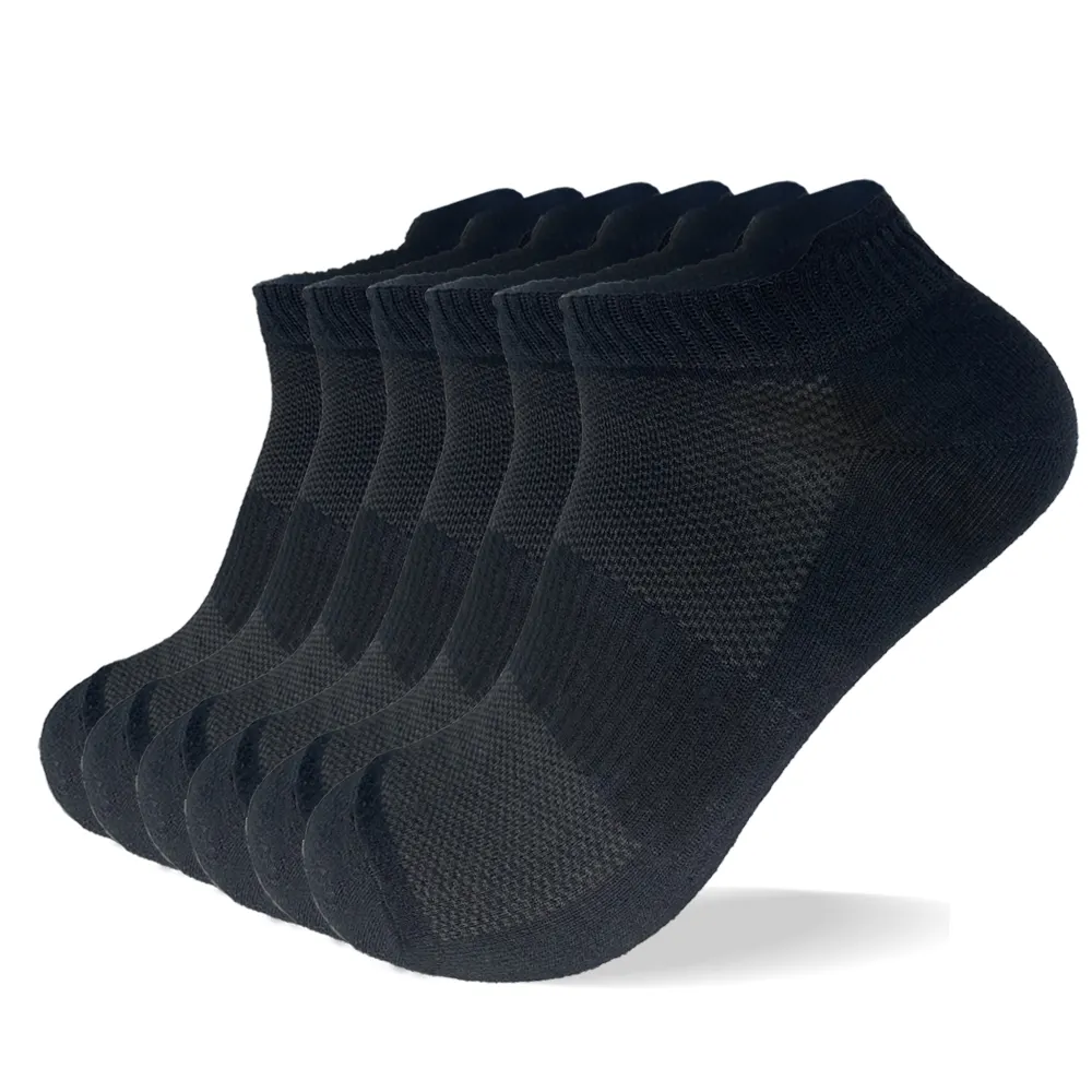 Chaussettes invisibles pour hommes, vente en gros, chaussettes courtes à coupe basse, style décontracté, sport, bateau, 1/10, 100% coton, personnalisées