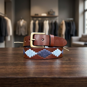 BS INTERNATIONAL Eco Friendly <b>Cow</b> Hide Leather Durable Lightweight 3.8CM Width Belt Wholesale Price Customizable Men's Vintage - Product Image 1