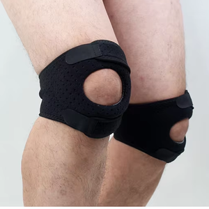 OEM ODM Factory Wholesale Patella Support Adjustable <b>Knee</b> Brace for Volleyball Tennis Squats - Product Image 1