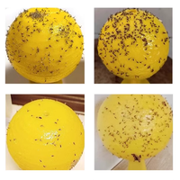 Piège à colle pour insectes volants vert jaune Orchard Farm Pest Control Fly Trap Ball