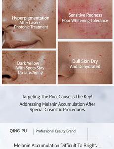 Crème éclaircissante puissante à l'arbutine et à la vitamine C pour éliminer les <span class=keywords><strong>taches</strong></span>, éclaircit la peau rapidement, élimine la mélanine, la pigmentation, le mélasma et les <span class=keywords><strong>taches</strong></span> brunes - Product Image 2