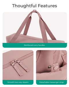 Bolsa de Viaje con Compartimento para Carro, Almacenamiento Espacioso y Organizado con Compartimento Dedicado para Laptop y Bolsillos Impermeables para Viajes - Product Image 6