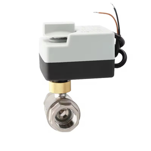 Vanne à boisseau sphérique motorisée en acier inoxydable 304 certifiée CE, DN15-DN25, 2 voies, 3 fils, pour le contrôle de l'eau CVC - Product Image 5