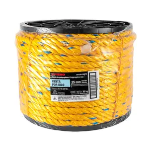BOÎTE de 30 kilos de corde en polypropylène jaune 25 mm, bobine de 30 kg - Product Image 4