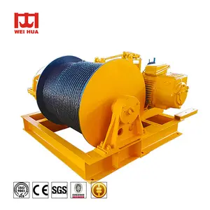 Construction Winch Lift China Industrial High Speed Hydraulic Electric Wire Rope Windlass Winch 5ton 10ton 20ton Price
