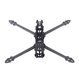 Vehículo aéreo no tripulado de fibra de carbono FPV Montado en Rack de 7 pulgadas MAK4 estante de larga resistencia de cuatro ejes - Product Image 2